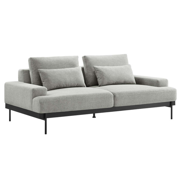 Proximity Upholstered Fabric Sofa - Light Gray EEI-6214-LGR