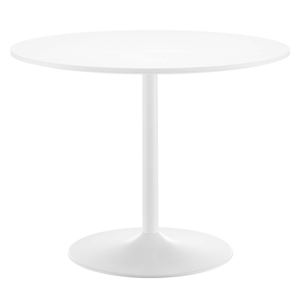 Amuse 40" Dining Table - White White EEI-6249-WHI-WHI