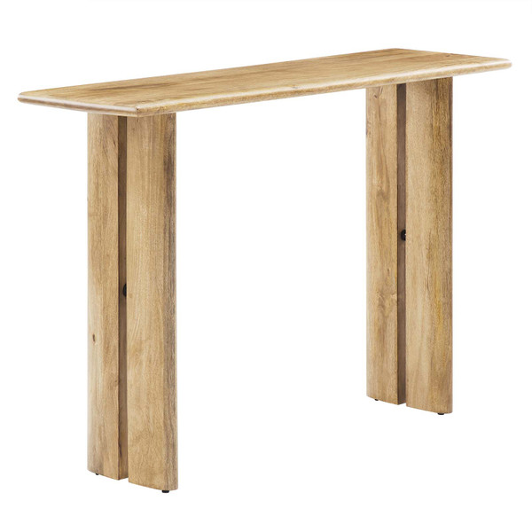 Amistad Wood Console Table - Oak EEI-6342-OAK