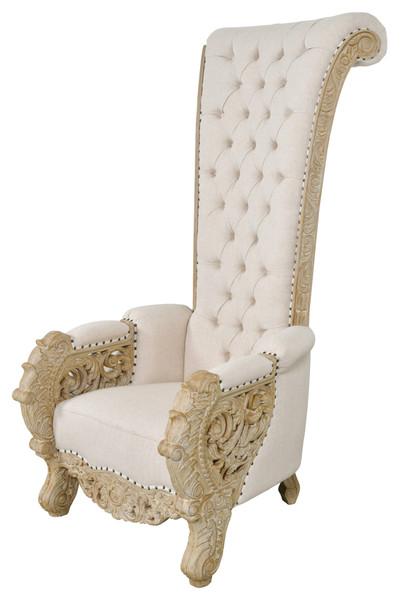 Palace High Back Chair Beachstone (12024320)