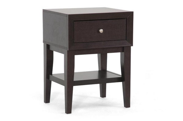 Gaston Brown Accent Table And Nightstand ST-007-AT