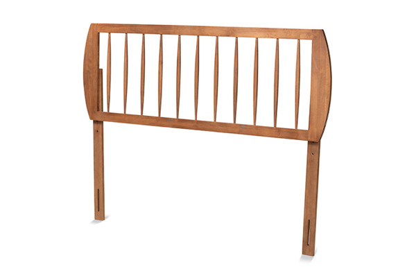 Norman Modern And Contemporary Transitional Ash Walnut Finished Wood Full Size Headboard MG9737-Ash Walnut-HB-Full