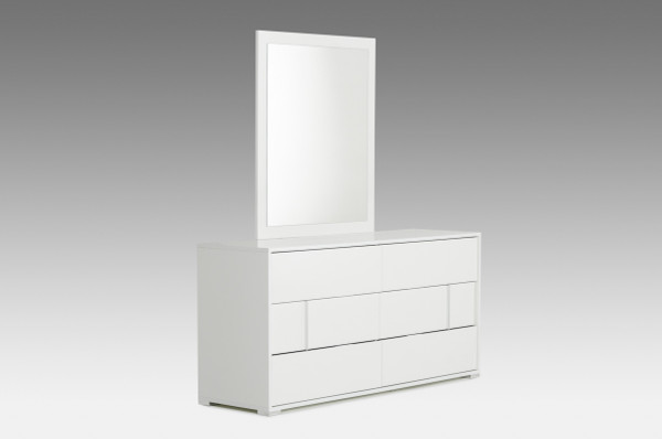 30" White Mdf Dresser (282629)