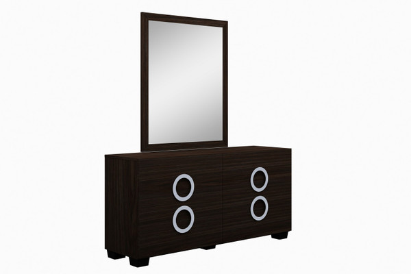 31" Refined Wenge High Gloss Dresser (329654)