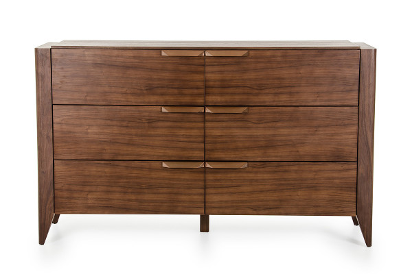 38" Tobacco Veneer And Mdf Dresser With 6 Drawers (282970)