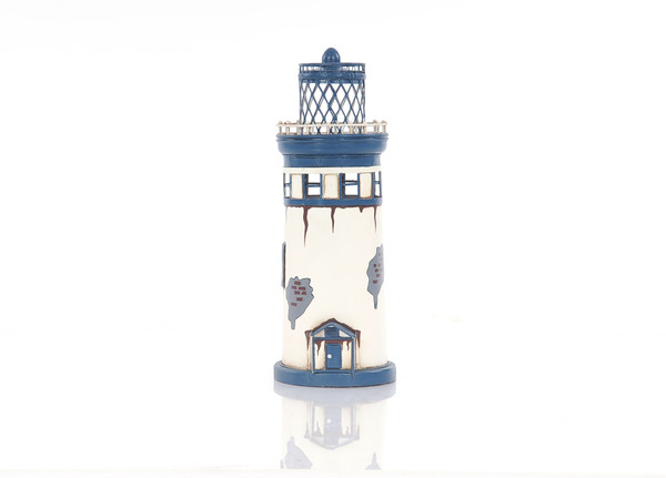 4.5" X 4.5" X 11.5" Vintage Lighthouse (364178)