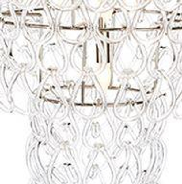 Jelly Fish Chandelier, Nickel 'STRESS FREE' (L633 NKL CHAN HOM)