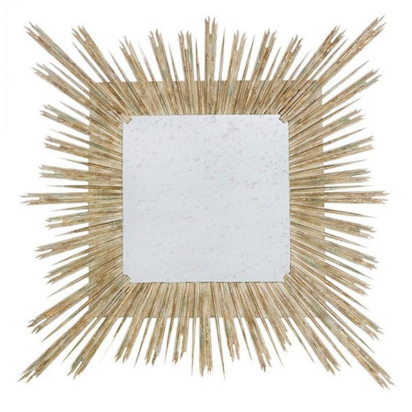 Square Skvode Mirror - Cathedral White (DM262)