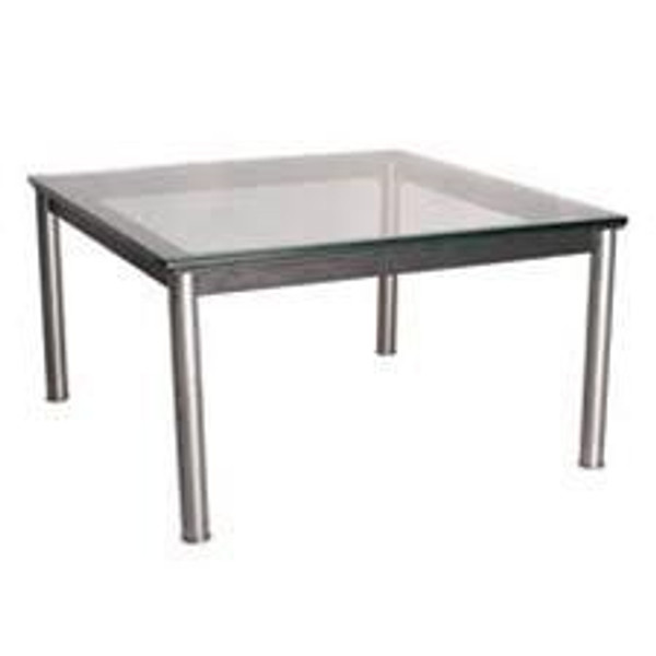 Mid- Charlie Clear Small Cube Coffee Table (22900)