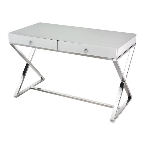 White Glass Desk (1141105)