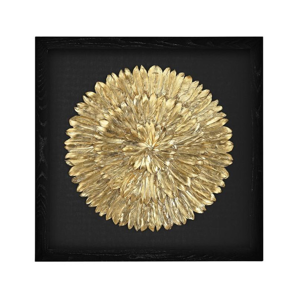 Gold Feather Spiral (3168-019)