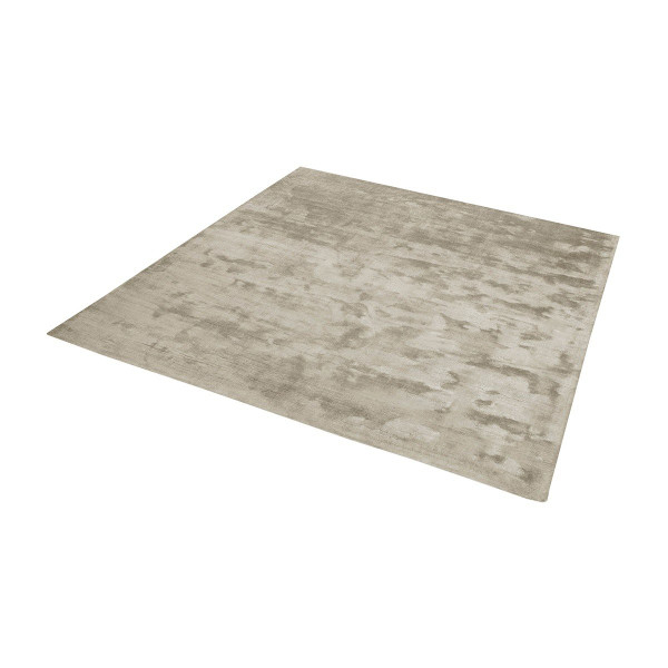 6" Square Auram Handwoven Viscose Rug In Stone (8905-146)