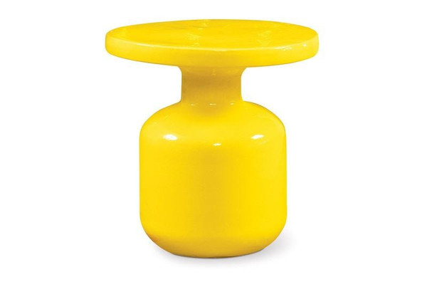 Bottle Yellow Accent Table (308FT355P2Y)