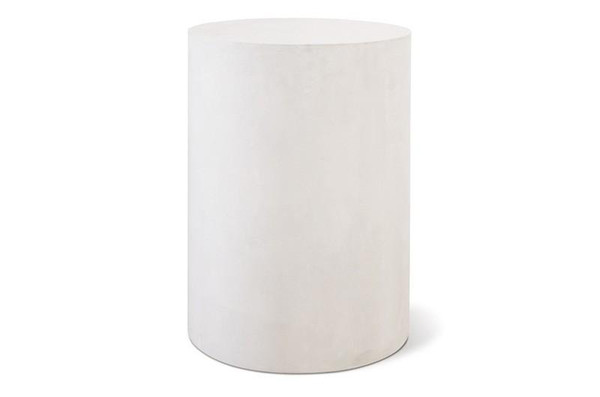 Perpetual Ben Ivory White Accent Table (501FT127P2W)