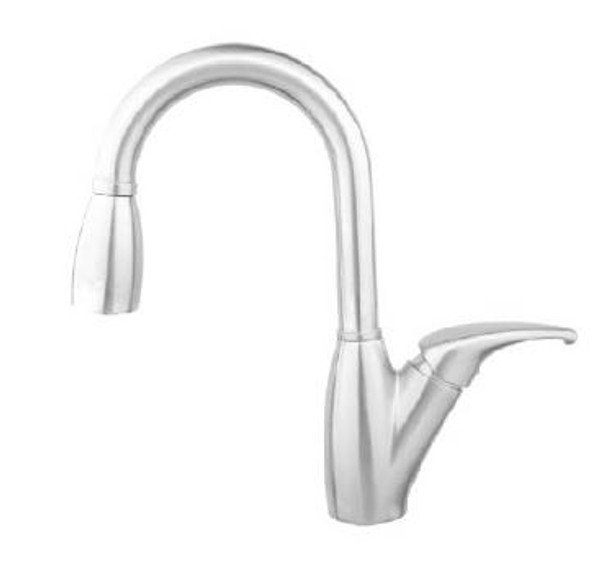 1 Hole Cupc Approved Stainless Steel Faucet In Chrome Color By American Imaginations (AI-27759)