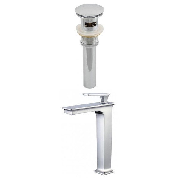 Deck Mount Cupc Approved Brass Faucet Set In Chrome (AI-23437)