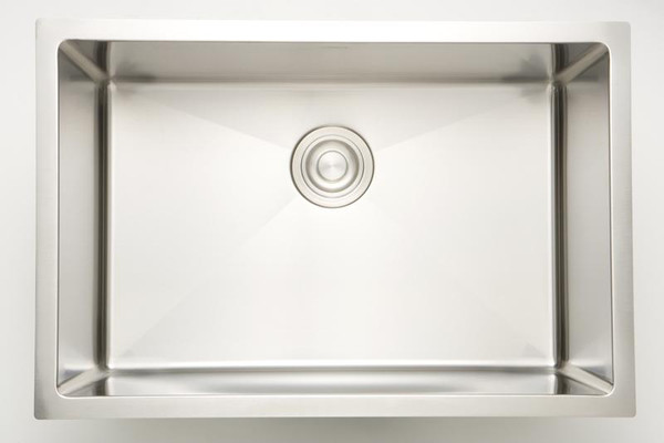 Csa Approved Chrome Kitchen Sink With Stainless Steel Finish & 18 Gauge (AI-27665)