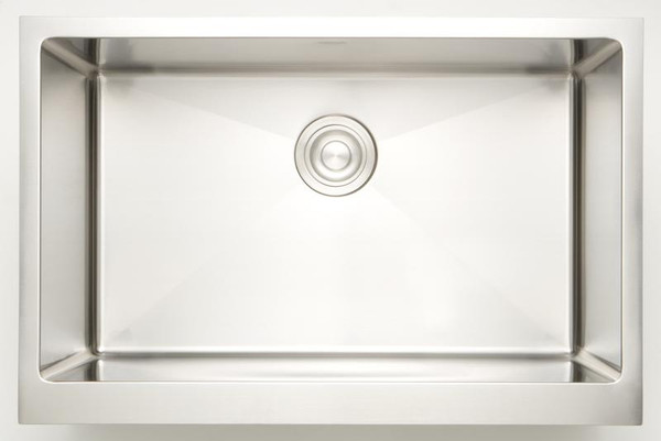 Csa Approved Chrome Kitchen Sink With Stainless Steel Finish & 18 Gauge (AI-27517)