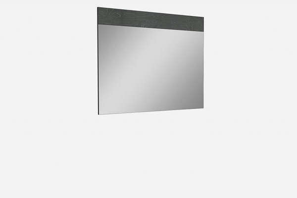 63" X 1" X 48" Gloss Grey Glass Mirror (372086)