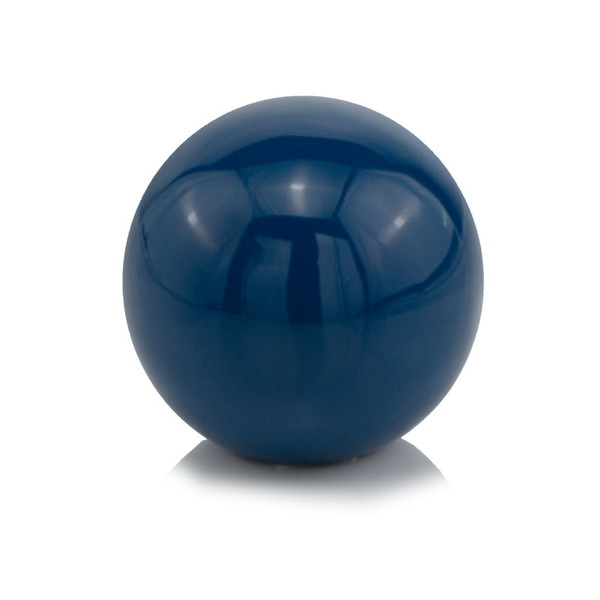 4" X 4" X 4" Blue Aluminum Classic Sphere (373764)