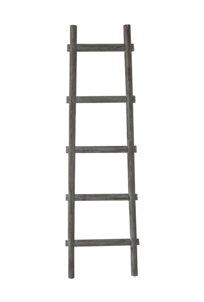 5 Step Grey Decorative Ladder Shelve (379914)