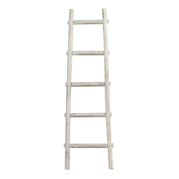 5 Step White Decorative Ladder Shelve (379916)