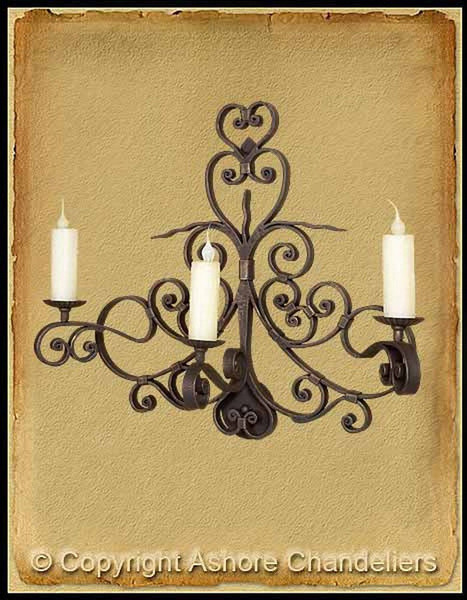 Sconce Lighting With Metal In Brown (SC-803 BROWN)