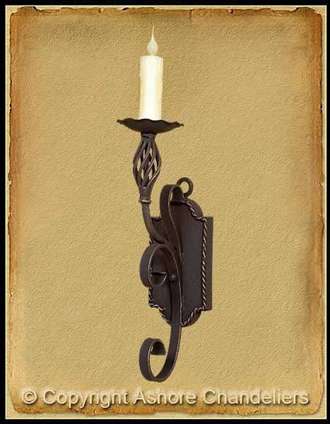 Sconce Lighting With Metal In Brown (SC-808)