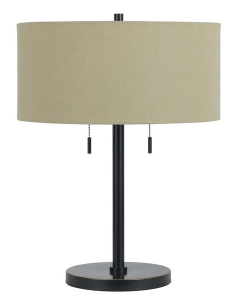 Calais Metal Table Lamp - Dark Bronze (BO-2450TB-DB)