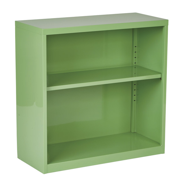 Osp Home Furnishings Metal Bookcase - Green (HPBC6)