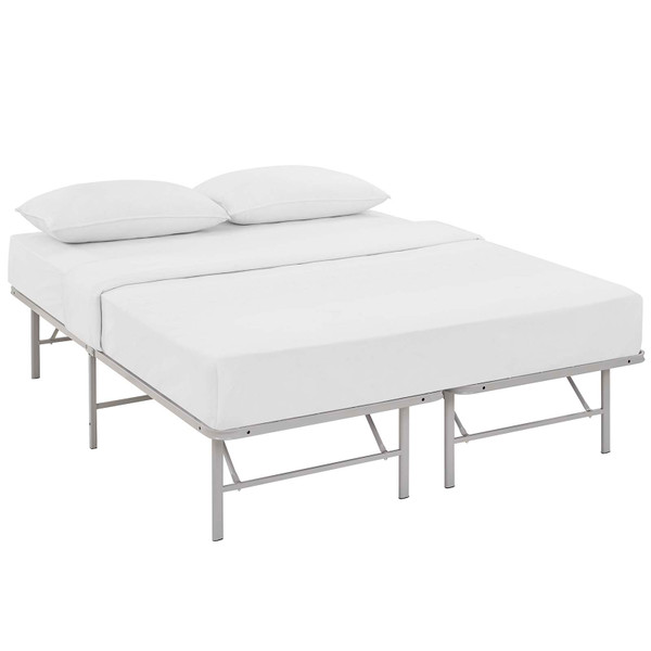 Horizon Queen Stainless Steel Bed Frame MOD-5429-GRY