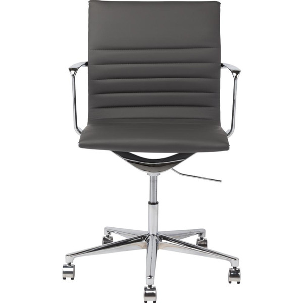 Contemporary Gray Fabric Rectangle Antonio Office Chair (HGJL324)