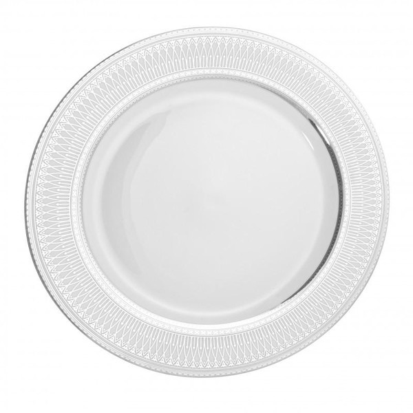 Iriana 10.25" Silver Dinner Plates- Pack Of 24 (IRIANA-1SLV)
