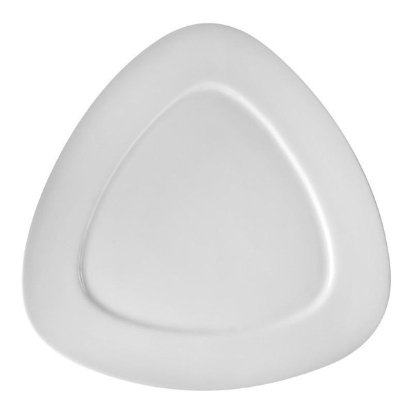 White Triangle 12" Charger Plates- Pack Of 12 (WT-11TRI)