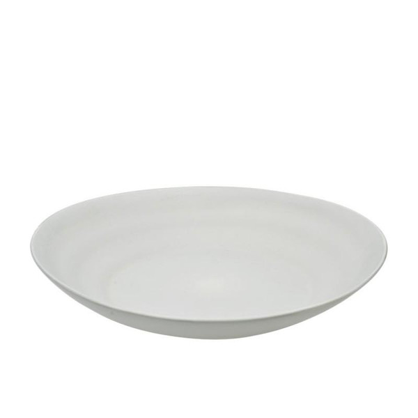 Matte Wave White Pasta Plate 9.25" (Pack Of 18) By (RPPLE-WHTPSTA)