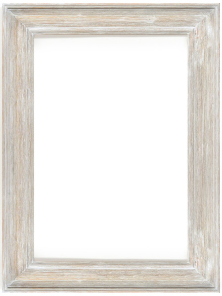 Misty Woods Frame 24X36 Distressed White Wash (12008368)