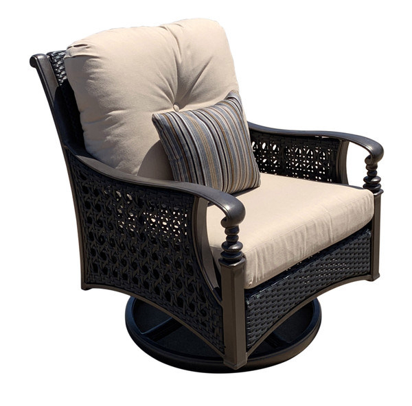 Monterey Swivel Rocking Club Chair (12012477)