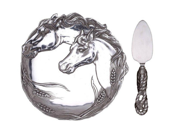 Horse Plate With Server 0 (40696)