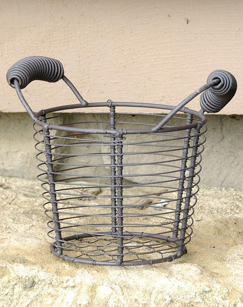 Round Tall Mesh Basket With Two Handles - Pack Of 26 (131-36411)