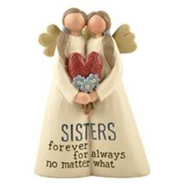 Sisters Forever Angels With Heart - Pack Of 6 (164-11002)