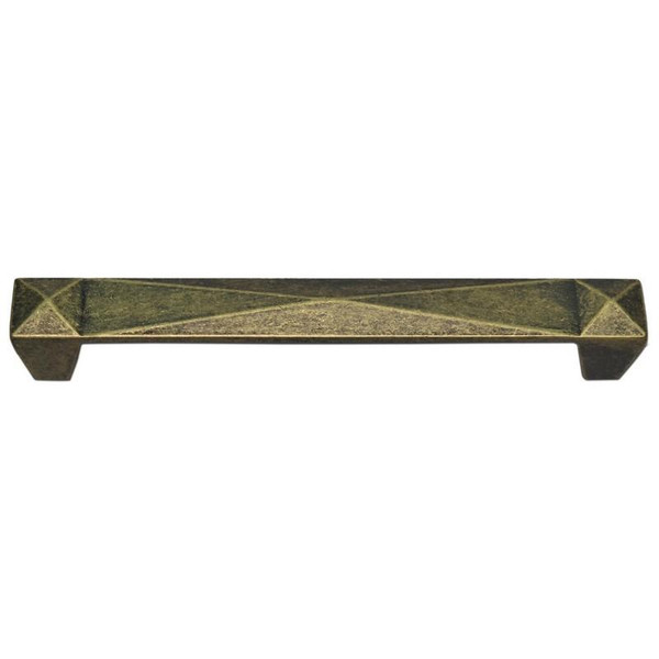 Pyramid Cabinet Pull - Antique Brass (418-AB)