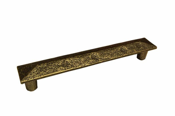 Rustic Pyramid Cabinet Pull - Antique Brass (423-AB)