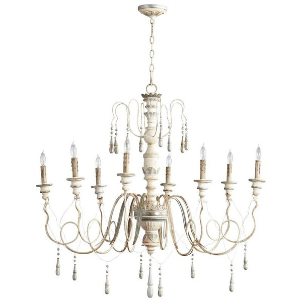 Chantal Eight Light Chandelier 0 (5714)