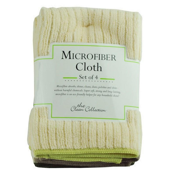 Natural Trim Microfiber Cloth - Set Of 4 (Pack Of 20) (86730)