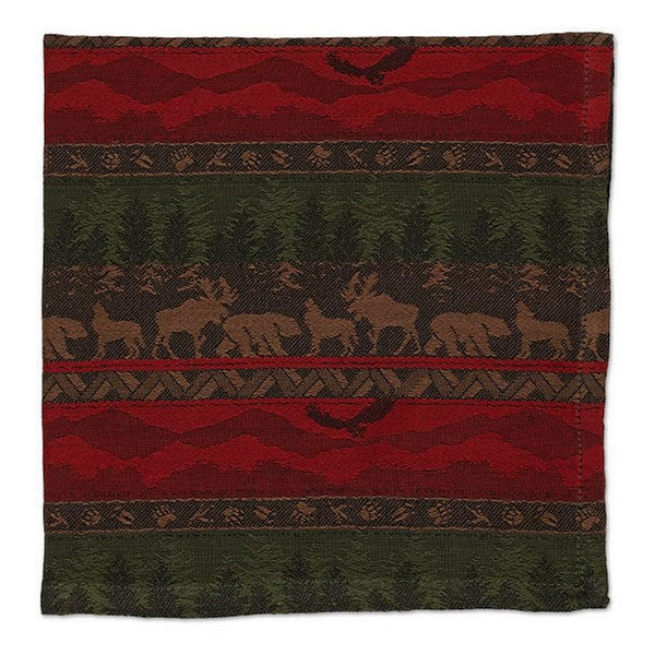 Wilderness Stripe Jacquard Napkin (Pack Of 37) (27307)