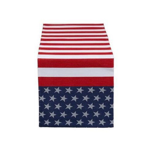 Flag Stripe Jacquard Table Runner (Pack Of 7) (23904)