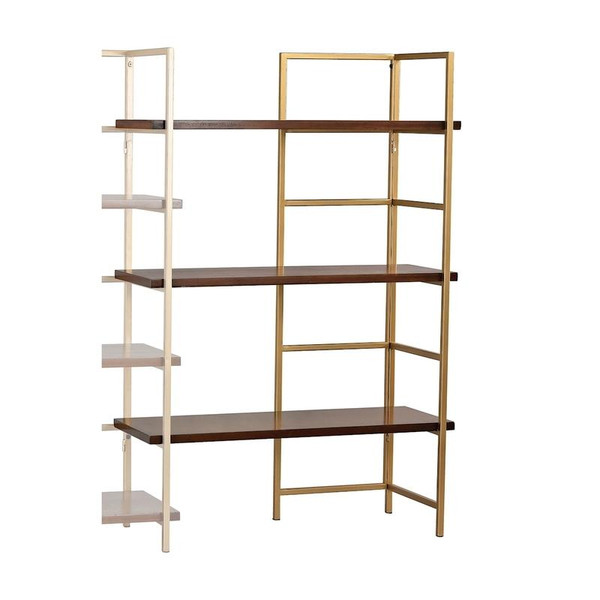 Balart Gold And Walnut Extension For Shelf Unit (351-10167EXT)