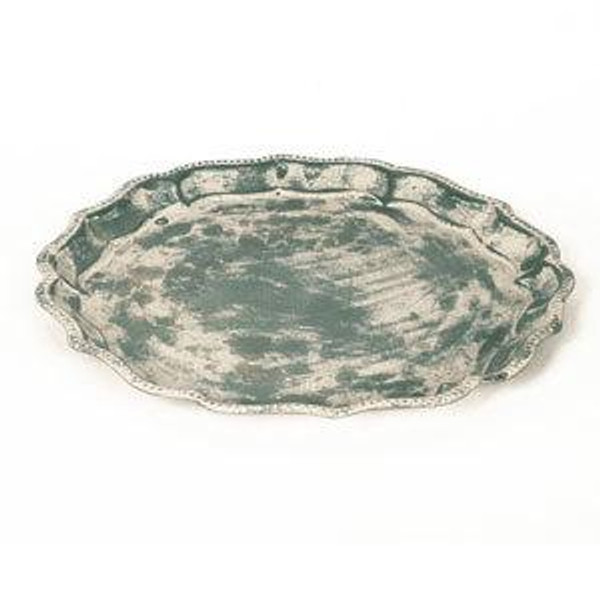 11.75" Scalloped Round Tray (Pack Of 8) (88074)