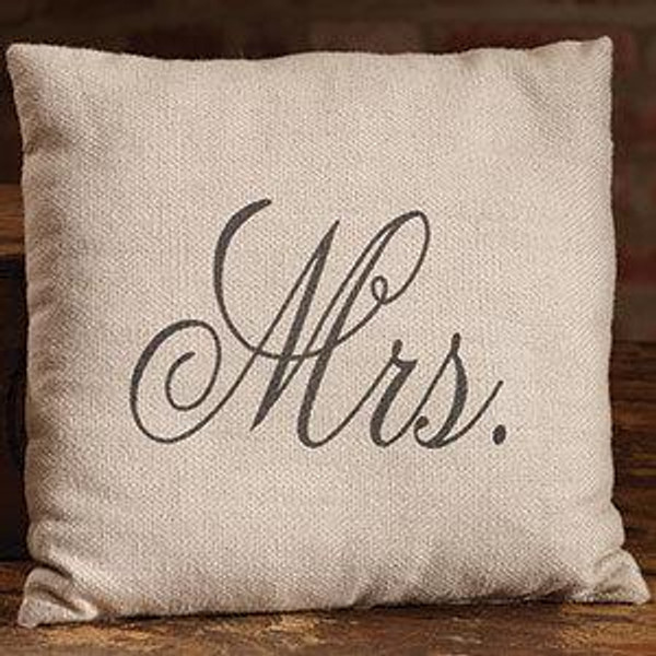 8X8" Small Mrs. Pillow (Pack Of 13) (89289)