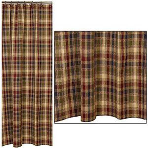 72X72" Pemberton Shower Curtain (Pack Of 3) (95301)